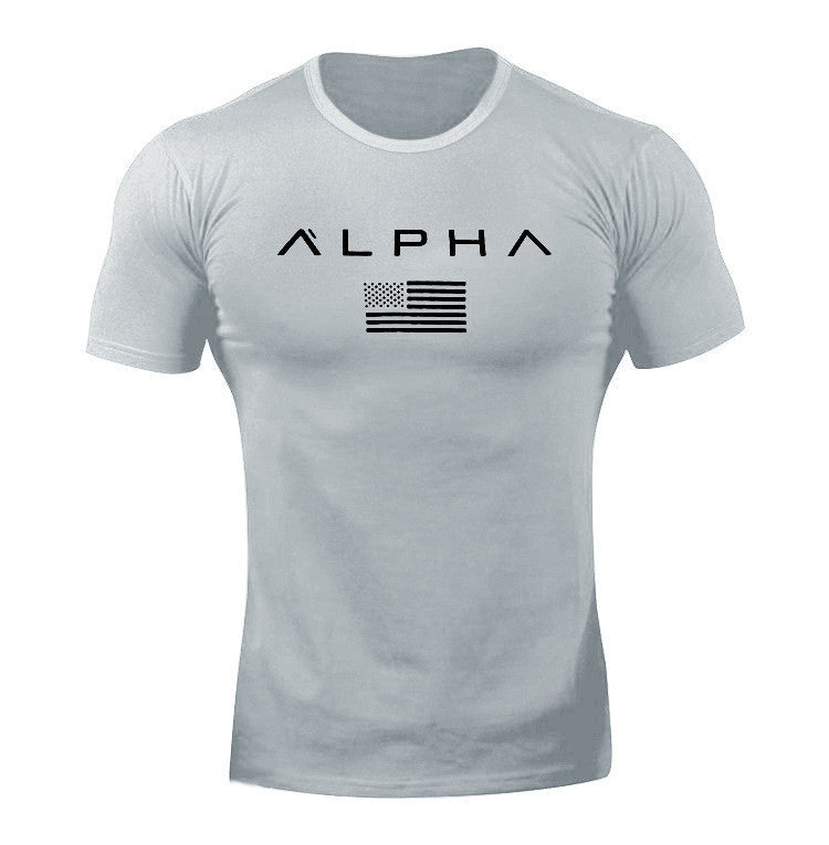 Workout Clothes Men's Sports Outdoor Running Training T-shirt